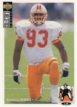 1994 Collector's Choice #261 Demetrius DuBose Front