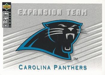 1994 Collector's Choice #379 Expansion Team Carolina Panthers Front