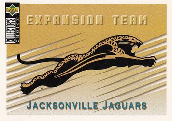 1994 Collector's Choice #380 Expansion Team Jacksonville Jaguars Front