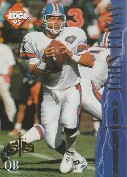 1995 Collector's Edge Excalibur - Sword and Stone Gold #21 John Elway Front