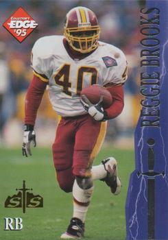 1995 Collector's Edge Excalibur - Sword and Stone Gold #74 Reggie Brooks Front