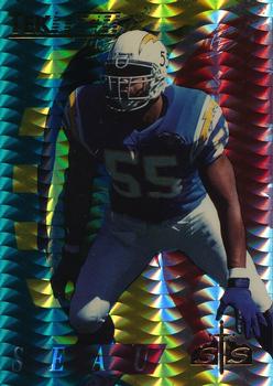 1995 Collector's Edge Excalibur - TekTech Sword and Stone Bronze #NNO Junior Seau Front