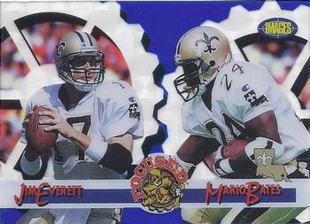 1995 Classic Images Limited Live - Focused Blue #F-17 Mario Bates / Jim Everett Front