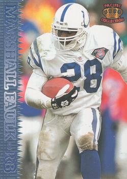 1995 Pacific - Blue #240 Marshall Faulk Front