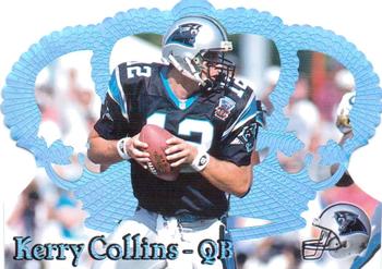 1995 Pacific Crown Royale - Blue Holofoil #29 Kerry Collins Front