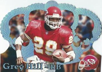 1995 Pacific Crown Royale - Blue Holofoil #81 Greg Hill Front