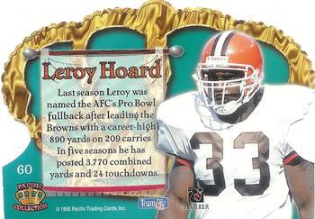 1995 Pacific Crown Royale - Copper #60 Leroy Hoard Back