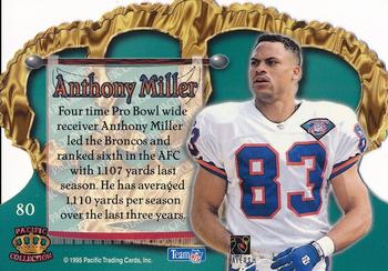 1995 Pacific Crown Royale - Copper #80 Anthony Miller Back