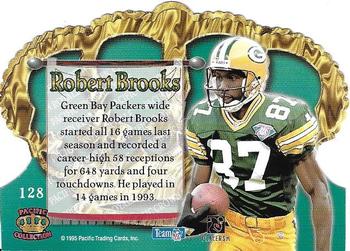 1995 Pacific Crown Royale - Copper #128 Robert Brooks Back