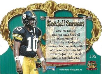 1995 Pacific Crown Royale - Copper #135 Kordell Stewart Back