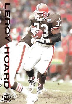 1995 Pacific Gridiron - Red #18 Leroy Hoard Front