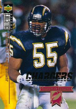 1994 Collector's Choice - Gold #52 Junior Seau Front