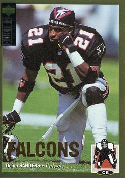 1994 Collector's Choice - Gold #145 Deion Sanders Front