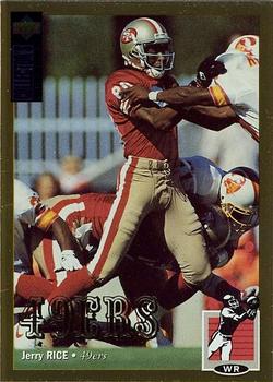 1994 Collector's Choice - Gold #348 Jerry Rice Front