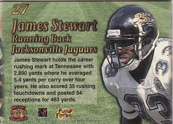 1995 Pacific Triple Folder #27 James Stewart Back