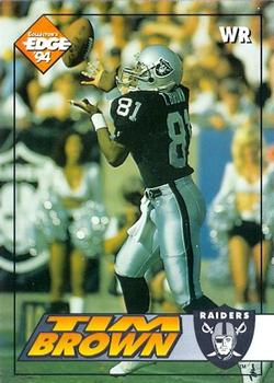 1994 Collector's Edge #102 Tim Brown Front