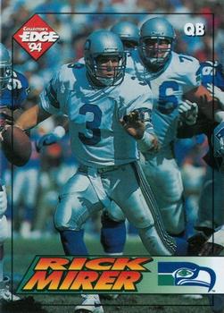 1994 Collector's Edge #185 Rick Mirer Front