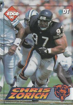 1994 Collector's Edge #16 Chris Zorich Front