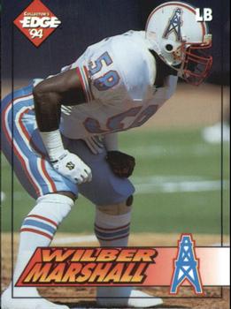 1994 Collector's Edge #81 Wilber Marshall Front