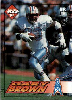 1994 Collector's Edge #84 Gary Brown Front