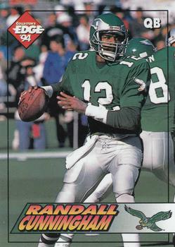 1994 Collector's Edge #155 Randall Cunningham Front