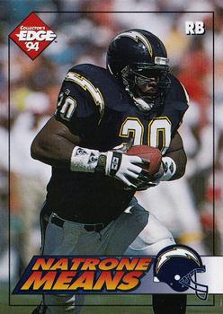 1994 Collector's Edge #175 Natrone Means Front