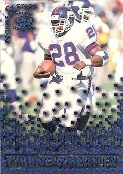 1995 Pacific Triple Folder - Rookies and Stars Blue #RS-23 Tyrone Wheatley Front