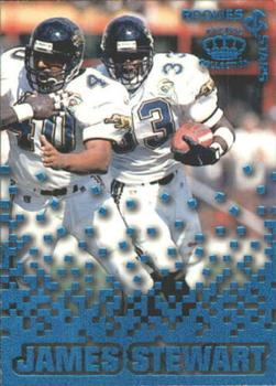 1995 Pacific Triple Folder - Rookies and Stars Blue #RS-17 James Stewart Front