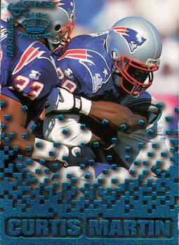 1995 Pacific Triple Folder - Rookies and Stars Blue #RS-22 Curtis Martin Front