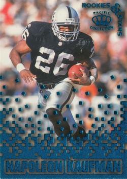 1995 Pacific Triple Folder - Rookies and Stars Blue #RS-25 Napoleon Kaufman Front