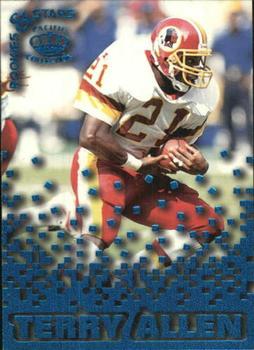 1995 Pacific Triple Folder - Rookies and Stars Blue #RS-35 Terry Allen Front