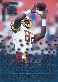 1995 Pacific Triple Folder - Rookies and Stars Blue #RS-36 Michael Westbrook Front
