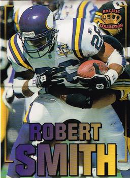 1995 Pacific Triple Folder - Teams #17 Robert Smith / Warren Moon / Cris Carter Front