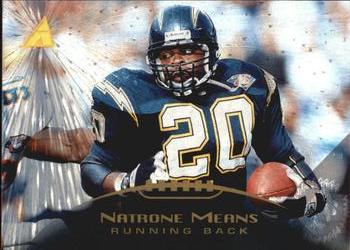 1995 Pinnacle - Artist's Proofs #33 Natrone Means Front
