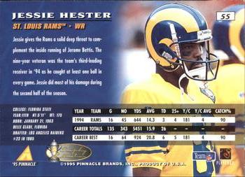 1995 Pinnacle - Artist's Proofs #55 Jessie Hester Back