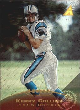 1995 Pinnacle - Artist's Proofs #212 Kerry Collins Front