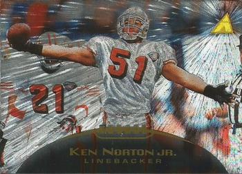 1995 Pinnacle - Trophy Collection #18 Ken Norton Jr. Front