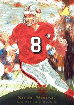 1995 Pinnacle - Trophy Collection #62 Steve Young Front