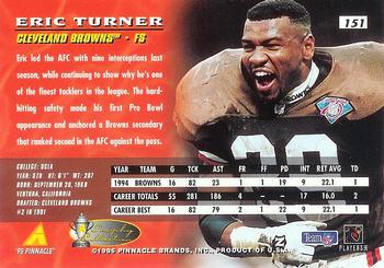 1995 Pinnacle - Trophy Collection #151 Eric Turner Back