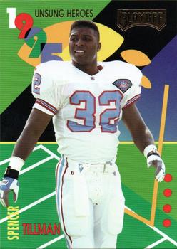 1995 Playoff Absolute - Unsung Heroes Gold Foil #11 Spencer Tillman Front