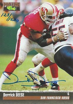 1995 Pro Line - Autographs #NNO Derrick Deese Front