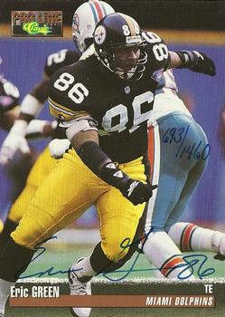 1995 Pro Line - Autographs #NNO Eric Green Front