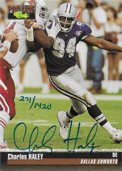 1995 Pro Line - Autographs #NNO Charles Haley Front