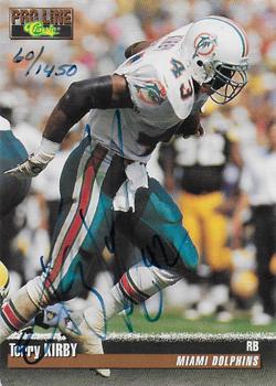1995 Pro Line - Autographs #NNO Terry Kirby Front