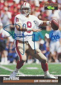 1995 Pro Line - Autographs #NNO Steve Young Front