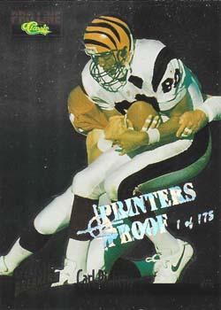 1995 Pro Line - Game Breakers Printer's Proofs #GB17 Carl Pickens Front