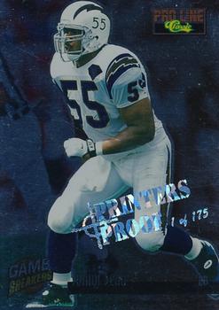 1995 Pro Line - Game Breakers Printer's Proofs #GB22 Junior Seau Front