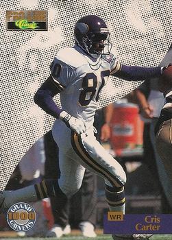 1995 Pro Line - Grand Gainers #G-8 Cris Carter Front