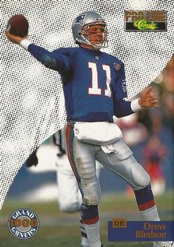 1995 Pro Line - Grand Gainers #G-13 Drew Bledsoe Front