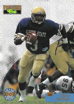 1995 Pro Line - Grand Gainers #G-29 Steve McNair Front